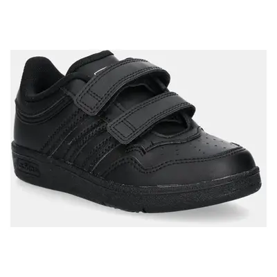 Dětské sneakers boty adidas Originals HOOPS 4.0 černá barva, JQ5222