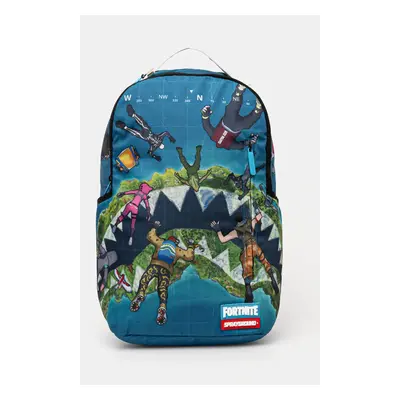 Batoh Sprayground modrá barva, velký, vzorovaný, 910B2724NSZP