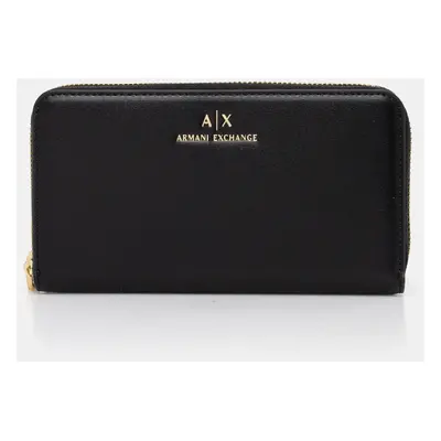 Peněženka Armani Exchange černá barva, XW000359 AF12040