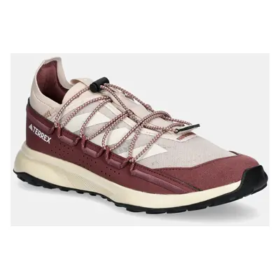 Boty adidas TERREX Voyager 21 dámské, fialová barva, IH6112