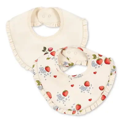 Dětský podbradník Konges Sløjd BASIC 2 PACK FRILL BIB 2-pack KS102250