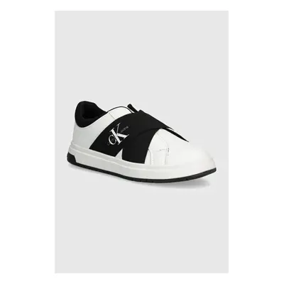 Dětské sneakers boty Calvin Klein Jeans bílá barva, V3X9-81056