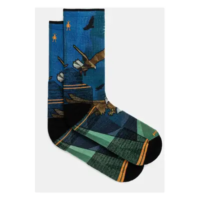 Ponožky Smartwool Hike Eagle Print SW002684