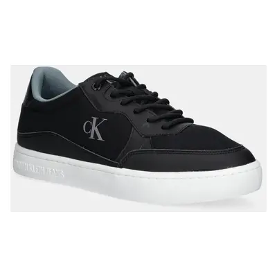 Sneakers boty Calvin Klein Jeans CLASSIC CUPSOLE TECH RIPSTOP černá barva, YM0YM01202