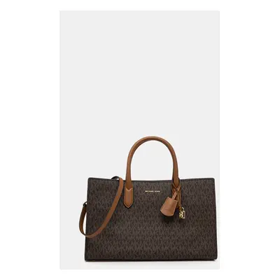 Kabelka MICHAEL Michael Kors hnědá barva, 30F4GETS2B