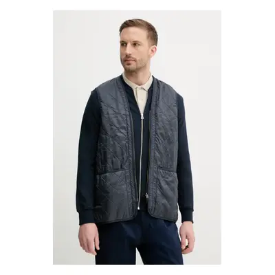 Vesta Barbour Polarquilt Waistcoat/Zip-In Liner tmavomodrá barva, MLI0002