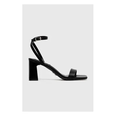 Sandály Steve Madden Luxe černá barva, SM11002329