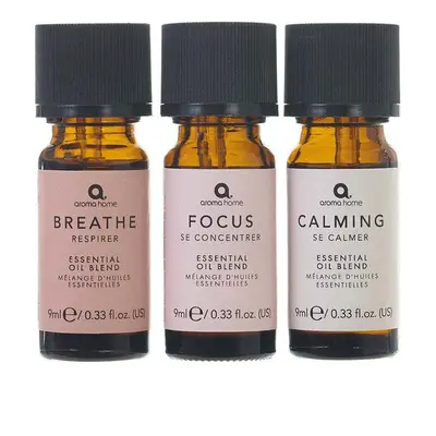 Sada esenciálních olejů Aroma Home Mindfulness Essential Oil Blend 3-pack