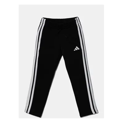 Dětské tepláky adidas černá barva, s aplikací, JJ3449