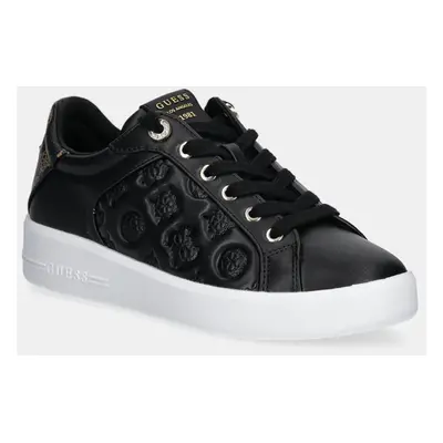 Sneakers boty Guess RONII černá barva, FLJRON FAL12