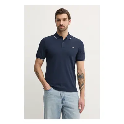 Polo tričko Calvin Klein černá barva, K10K112751