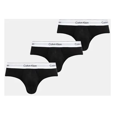 Spodní prádlo Calvin Klein Underwear 3-pack pánské, černá barva, LV00NB4388