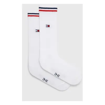 Ponožky Tommy Jeans 2-pack bílá barva, 701228176