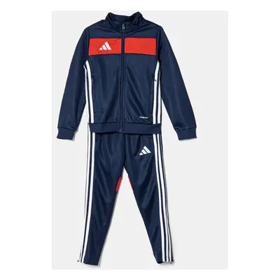 Dětská tepláková souprava adidas Performance tmavomodrá barva, JD0626