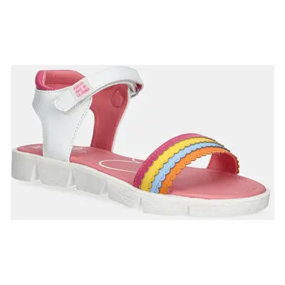 Dětské sandály Agatha Ruiz de la Prada bílá barva, 252972