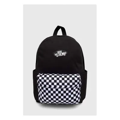 Batoh Vans OLD SKOOL GROM BACKPACK černá barva, velký, vzorovaný