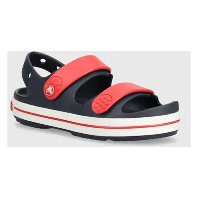 Dětské sandály Crocs Crocband Cruiser Sandal tmavomodrá barva