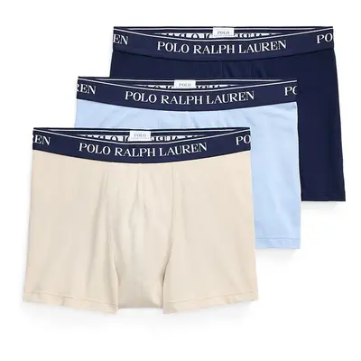 Boxerky Polo Ralph Lauren 3-pack pánské, šedá barva, 714830299