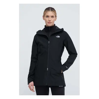 Outdoorová bunda The North Face Hikesteller Parka Shell černá barva, NF0A3BVIJK31