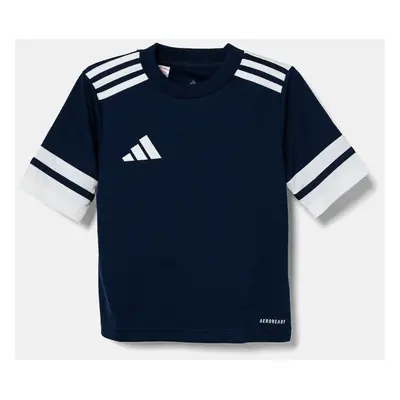 Dětské tričko adidas Performance tmavomodrá barva, JJ0053