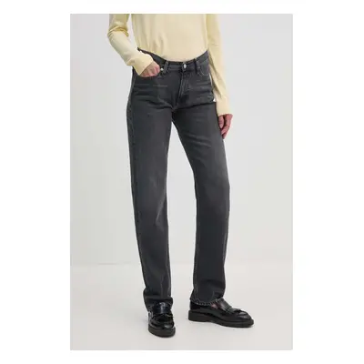 Džíny Calvin Klein Jeans dámské, high waist, J20J223641