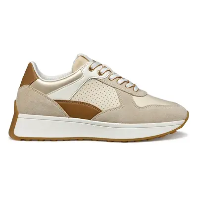 Sneakers boty Geox D AMABEL hnědá barva, D46MDA 08522 C1SH6