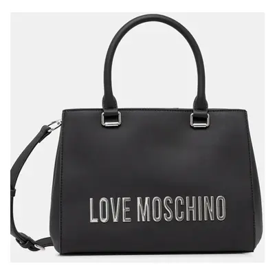 Kabelka Love Moschino černá barva, JC4022PP1