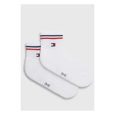 Ponožky Tommy Jeans 2-pack bílá barva, 701228177