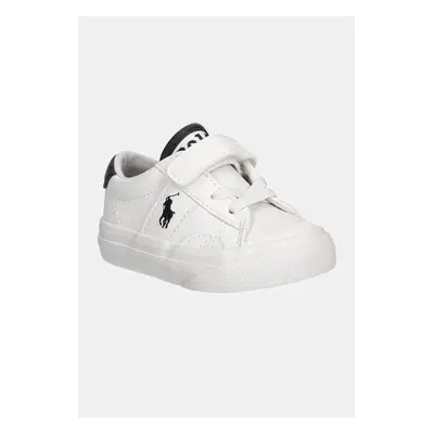 Dětské sneakers boty Polo Ralph Lauren RYLEY PS bílá barva, RL00029111