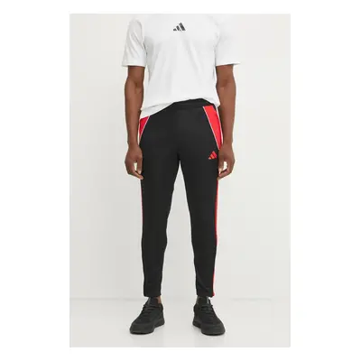 Tréninkové kalhoty adidas Performance Tiro 24 černá barva, s aplikací, JP2489