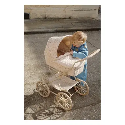 Kočárek pro panenky Konges Sløjd TULLE DOLL PRAM KS102919