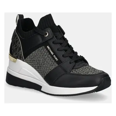 Sneakers boty MICHAEL Michael Kors Georgie černá barva, 43H3GEFS6D.039