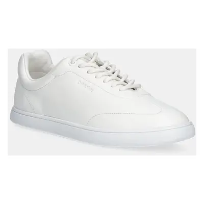 Sneakers boty Calvin Klein CUPSOLE LACE UP - LTH bílá barva, HW0HW02400