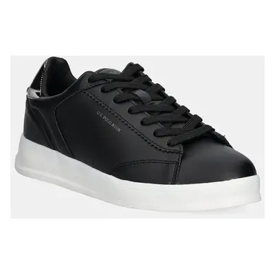 Sneakers boty U.S. Polo Assn. CAMPYW černá barva, CAMPYW002W/DY1