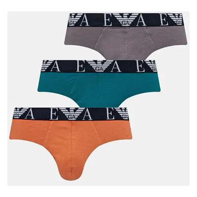 Spodní prádlo Emporio Armani Underwear 3-pack černá barva, EM000258 AF10778