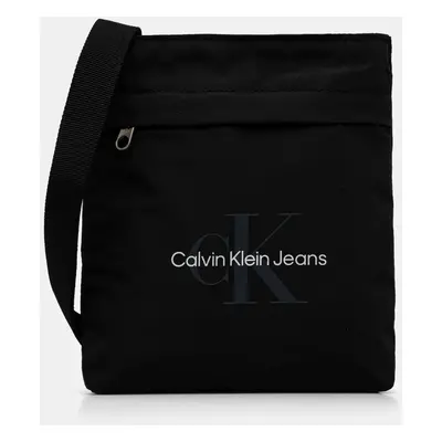 Ledvinka Calvin Klein Jeans černá barva, LV04G3030G