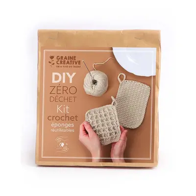 Háčkovací souprava Graine Creative DIY Kit - Reusable Sponges