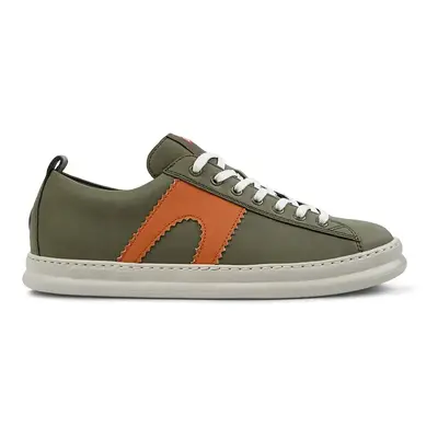 Kožené sneakers boty Camper Runner Four zelená barva, K100893-014