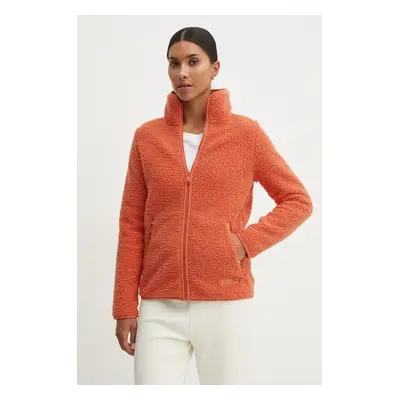 Sportovní mikina Jack Wolfskin High Curl oranžová barva, 1708732