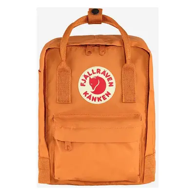 Batoh Fjallraven Kanken Mini oranžová barva, malý, s aplikací, F23561.206-206