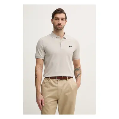 Polo tričko Calvin Klein černá barva, K10K112751