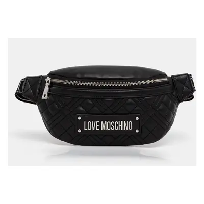 Ledvinka Love Moschino černá barva, JC4003PP1