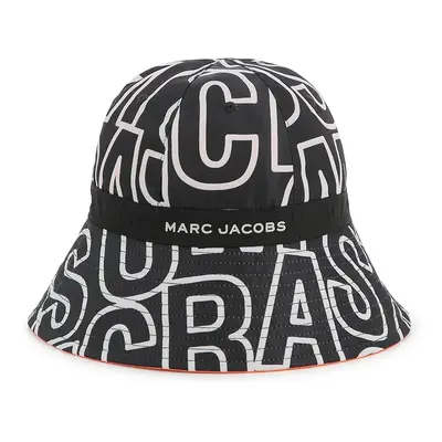 Dětský oboustranný klobouk Marc Jacobs černá barva, W60414