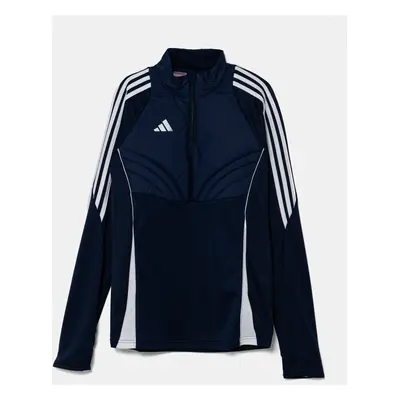 Dětská mikina adidas Performance tmavomodrá barva, s aplikací, IY0116