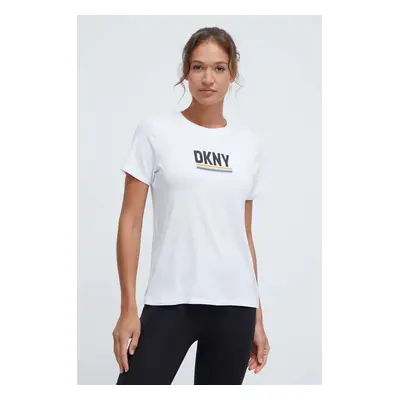 Tričko Dkny bílá barva, DP3T9659