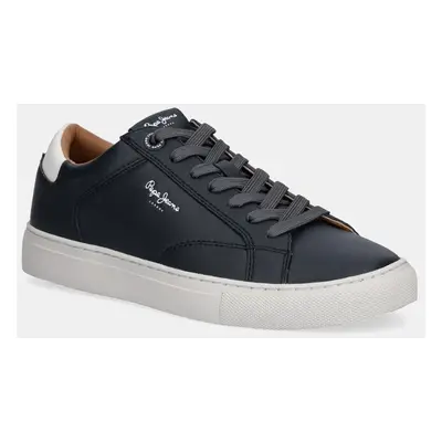 Sneakers boty Pepe Jeans JOE BASIC tmavomodrá barva, PMS00048