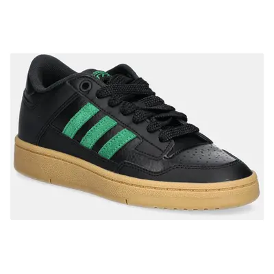 Dětské sneakers boty adidas Originals RAPID COURT LOW černá barva, JR3179