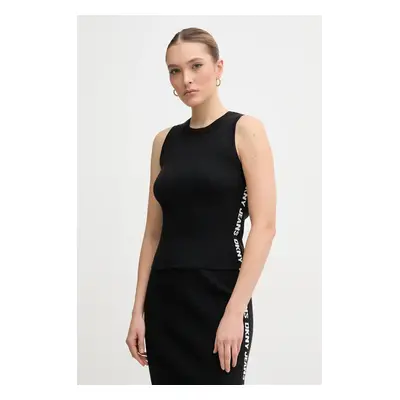 Top Dkny dámský, černá barva, DJ4R0115