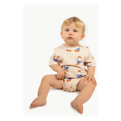 Bavlněné kojenecké body Tinycottons READERS BODY SS25-008