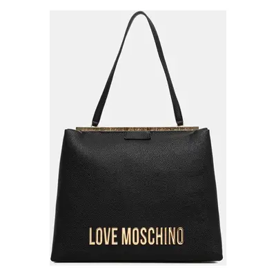 Kabelka Love Moschino černá barva, JC4054PP1